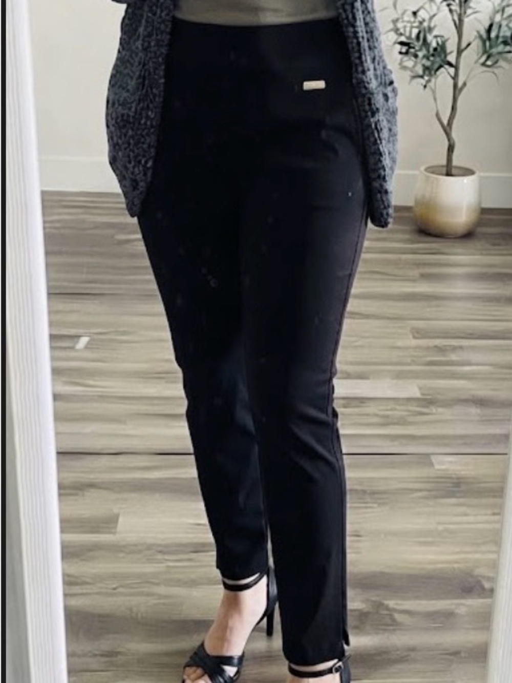 Rafaella comfort Slim Straight Pants - Classic Workwear